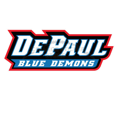 Design DePaul Blue Demons Iron-on Transfers (Wall Stickers)NO.4266